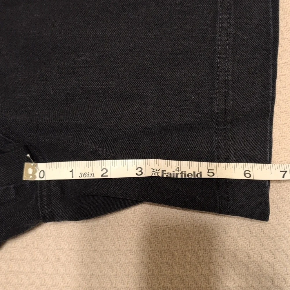 Faded Glory Stretch Women's Black Denim Shorts - Picture 9 of 9